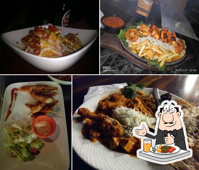 Food at Yolo Gastro Lounge