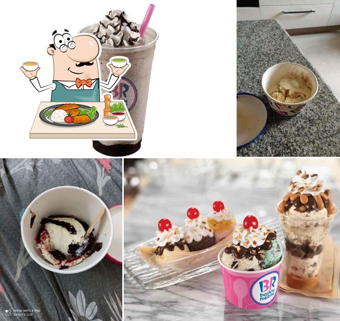 Food at Baskin Robbins - Ice Cream Desserts