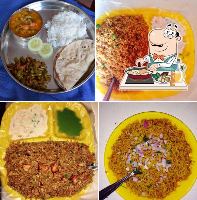 Fried rice at ANDE KA FUNDA UDAY KANT