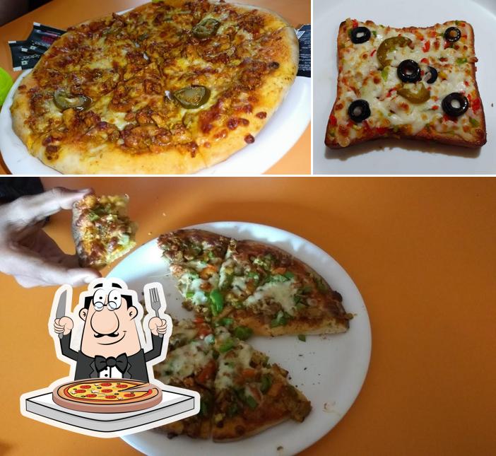 At BIG BITE RESTAURANT, you can enjoy pizza