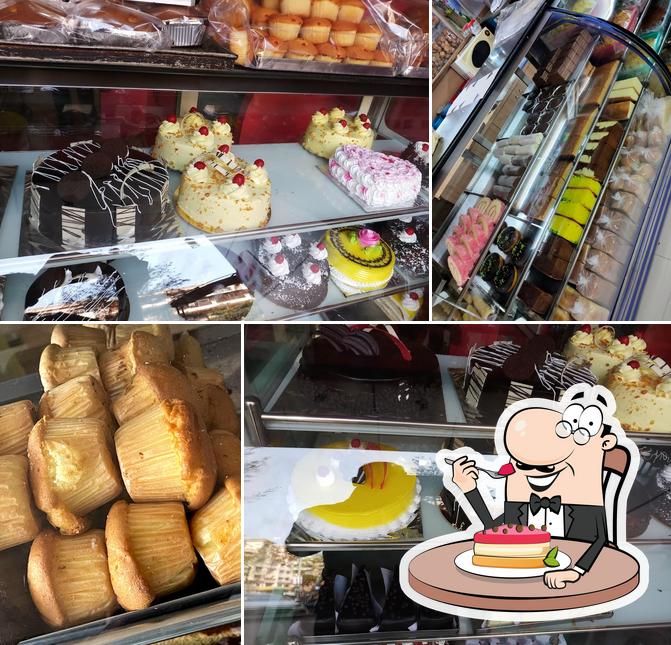 Bangalore Iyengar Bakery serves a selection of sweet dishes