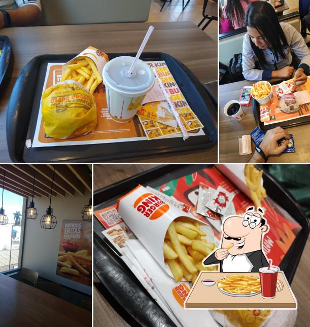 Batata frita em Burger King