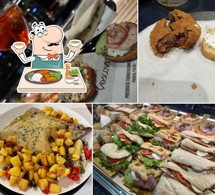 Cibo al Caffè Veneto