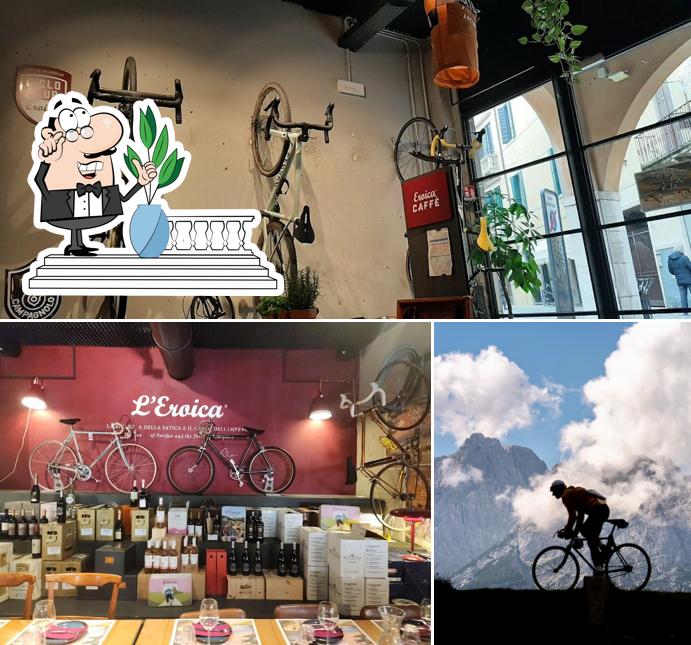 Goditi la vista dall'area esterna di Eroica Caffè Padova