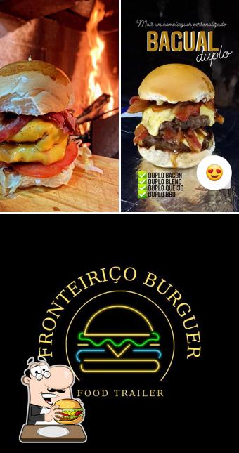 Os hambúrgueres do Fronteiriço Burguer irão satisfazer uma variedade de gostos