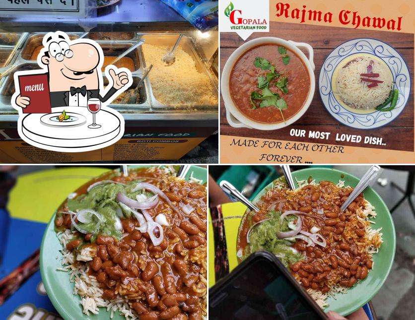 Food at Gopala Vegetarian Food