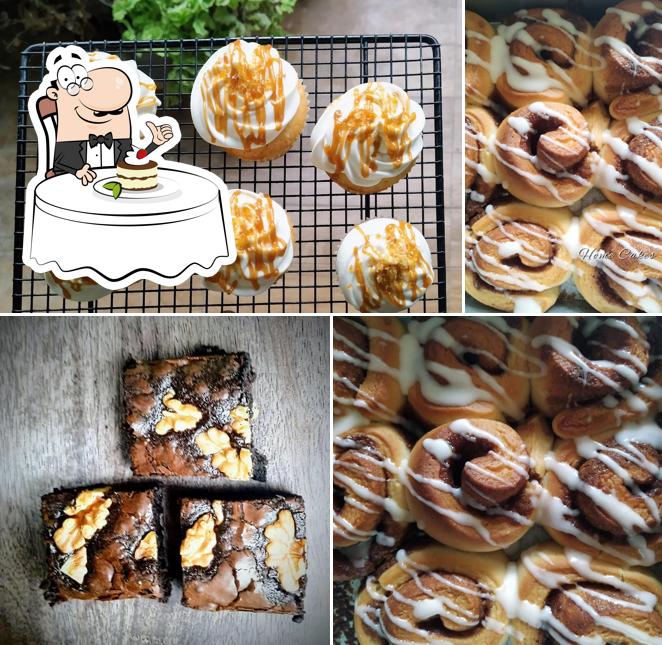 Home Cakes provides a range of sweet dishes
