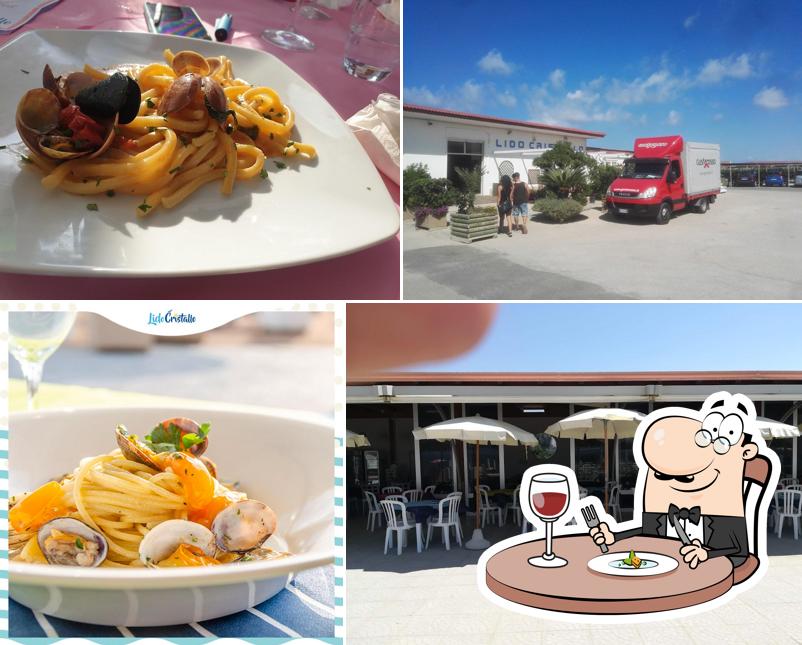 Cibo al Lido Cristallo