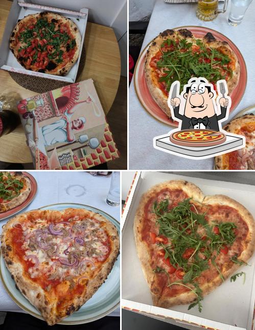 Scegli tra le svariate varianti di pizza