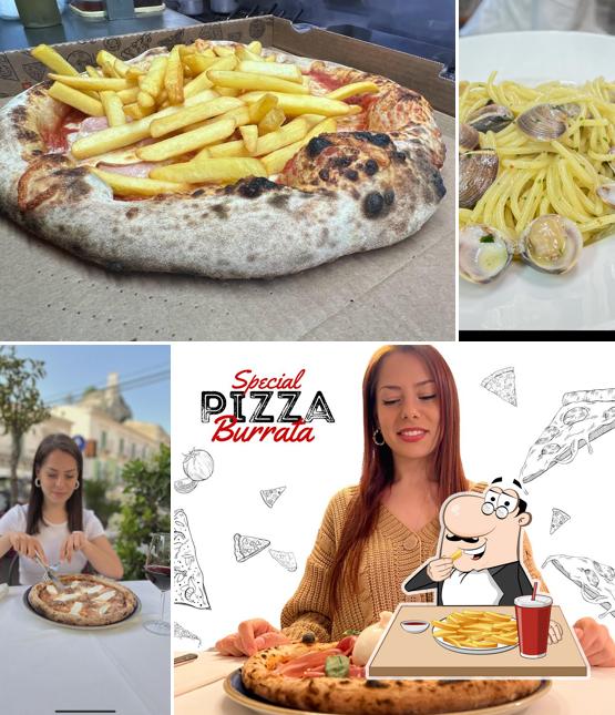 Patatine fritte al Pizzeria Ristorante La Perla