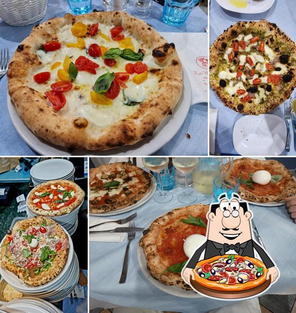 A Pizzeria Trattoria Napoletana Zii Margherita, puoi provare una bella pizza