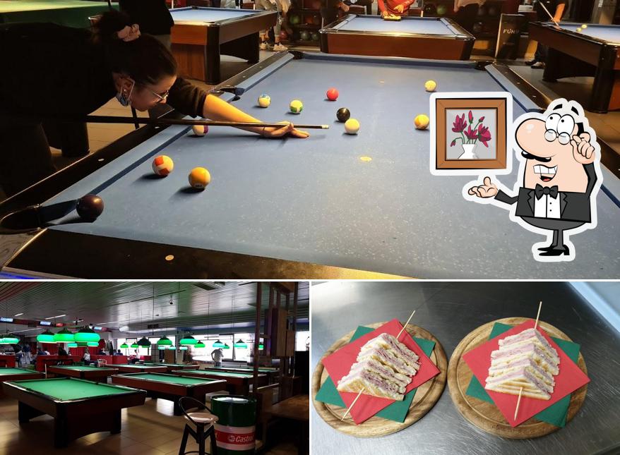 La foto della interni e cibo di Fun City Family - Bowling Club