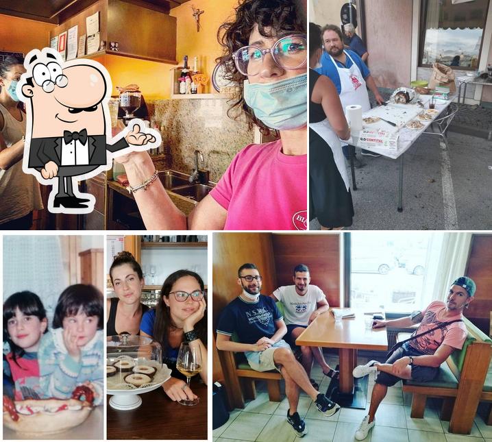 Gli interni di TOTObar "Al Tabachin"