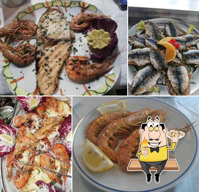 Ordina la cucina di mare a risto bar Agorà