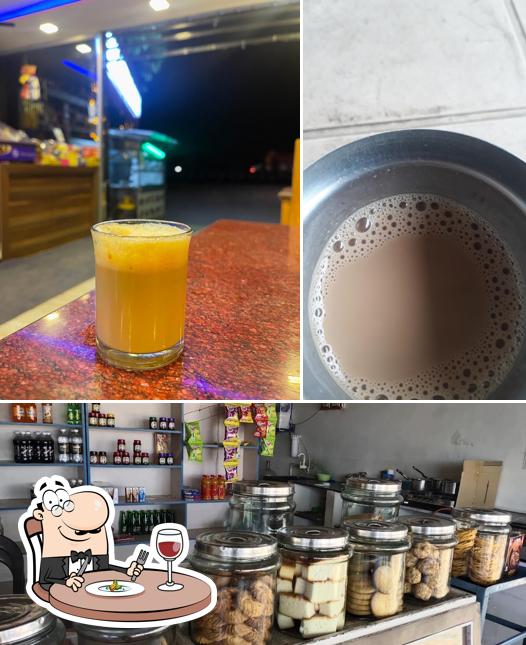 Food at Aavin Milk Parlour