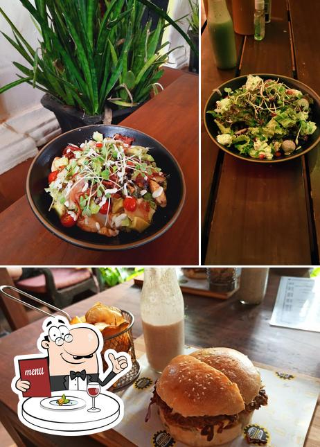 Food at Burger Factory Nerul