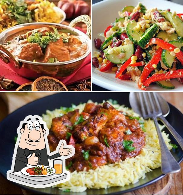 Food at Donyi Polo Cafe