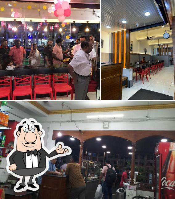 The interior of Malabar Hotel (Kochi)