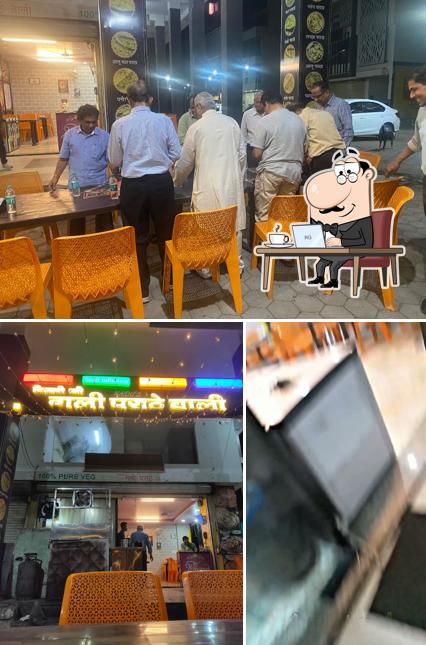 The interior of Naidu’s Dilli ki Gali Parathe Wali