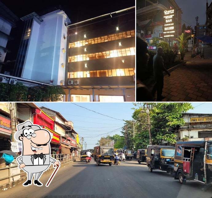 Check out how Queens Tourist Home Vadakara looks outside
