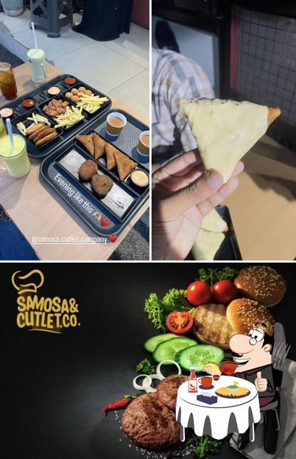Cheese plate at Samosa&Cutlet.Co
