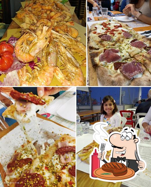 Prova i piatti di carne a Pizzeria Paninoteca Skizzo Bar