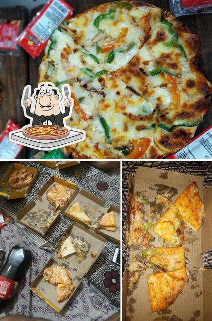 Get pizza at Shyam Sweets and Party Spot
