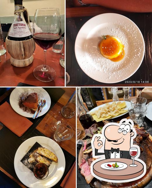 Cibo al Trattoria Sant'Agostino