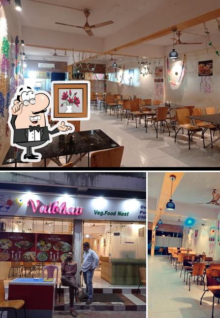 The interior of VAIBHAV VEG. FOOD NEST