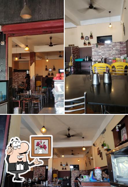 The interior of Ruchi Restaurant