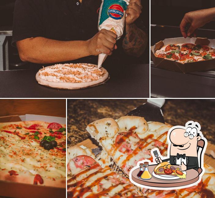 Experimente diversos tipos de pizza