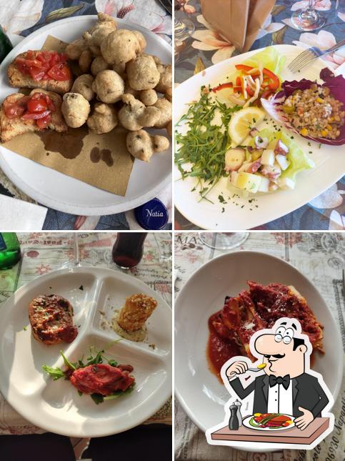 Cibo al Ristorante Pizzeria Meseta