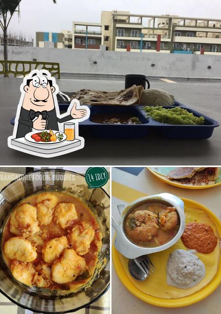 The restaurant's food and interior
