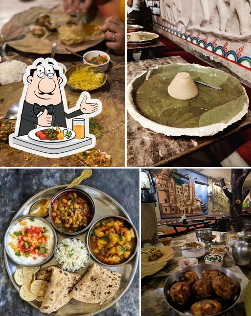 Meals at Baati Chokha Restaurant (Taste of Banaras)