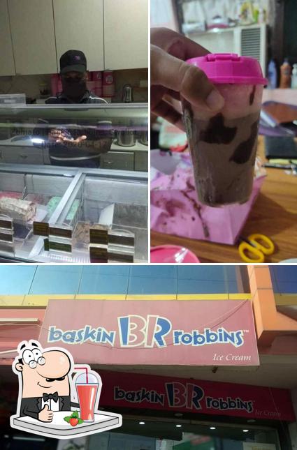 Baskin Robbins - Ice Cream Desserts provides a selection of drinks