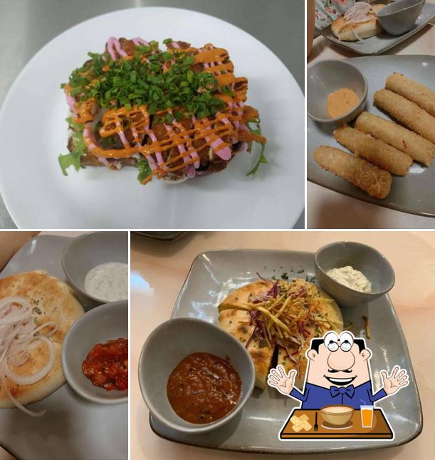 Food at Cravery Cafe