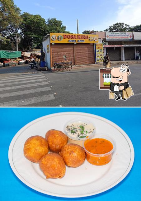 Enjoy the view outside DOSA KING