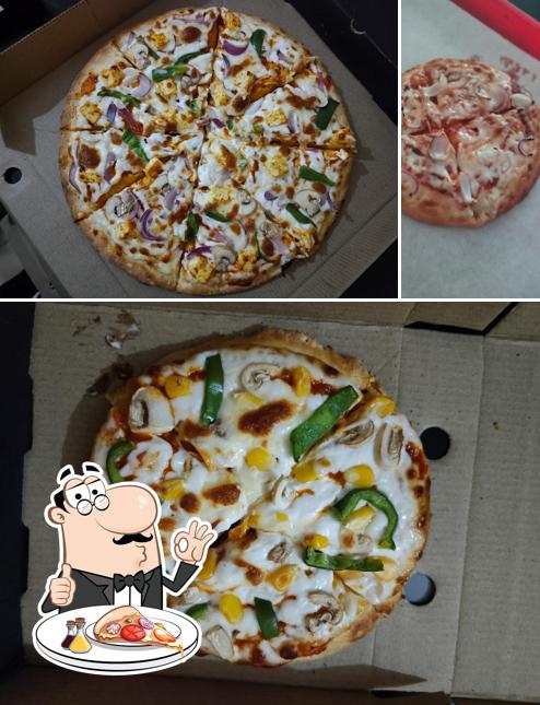 Pick pizza at Pizza Palace