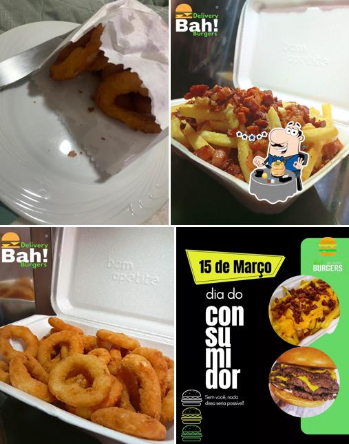 Comida em Bah burgers