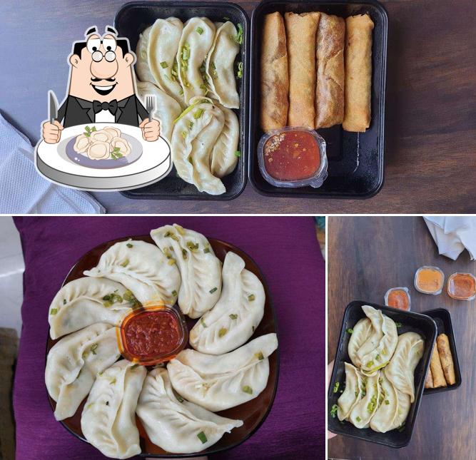 Dumplings at Chinese Wok Man