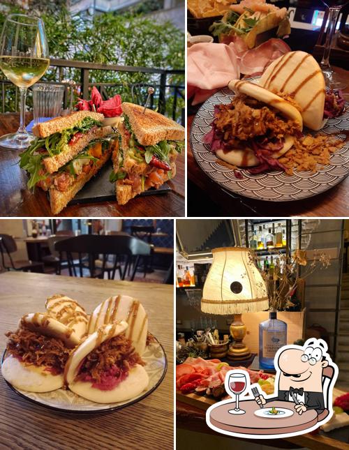 Panino con maiale stirato al Crash Roma