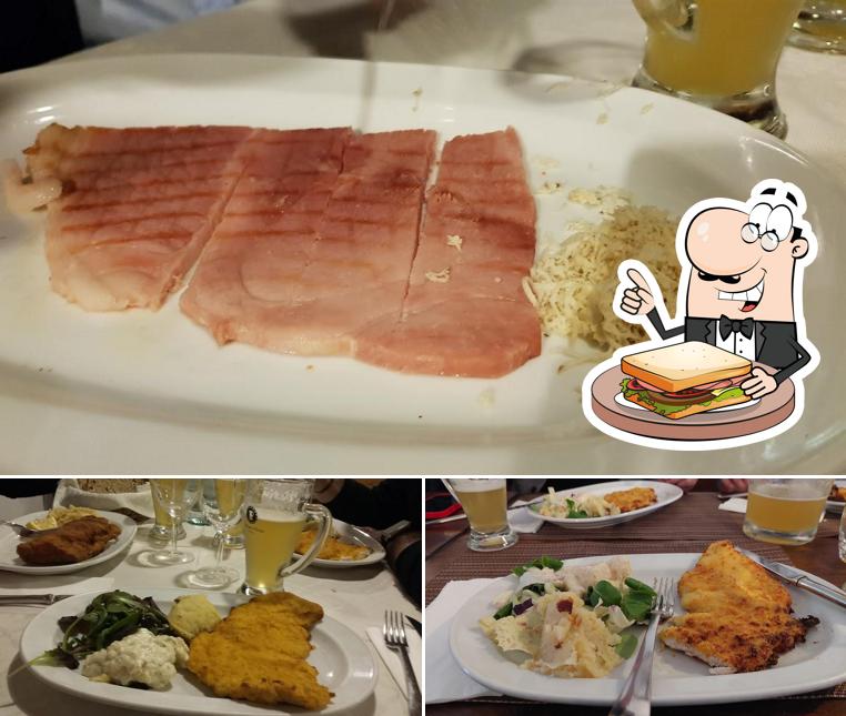 Toast al formaggio al Gasthaus 'Heinz' Di Masutti Maria Gloria & C. S.A.S