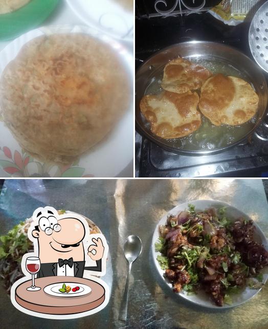 Food at KGN restaurant