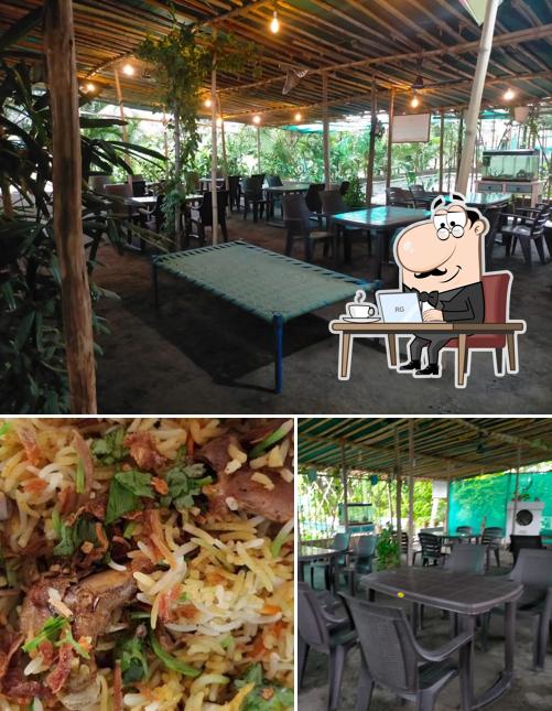 The picture of Kanak Farm’s interior and food