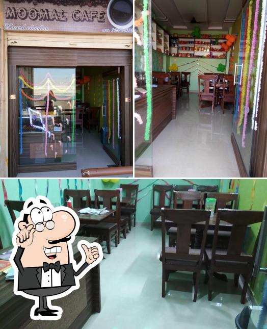 The interior of Moomal DAAL BATI RESTAURANT