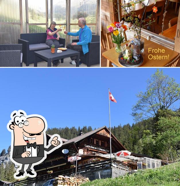 Tra le diverse cose da Naturfreundehaus Gorneren si possono trovare la interni e esterno