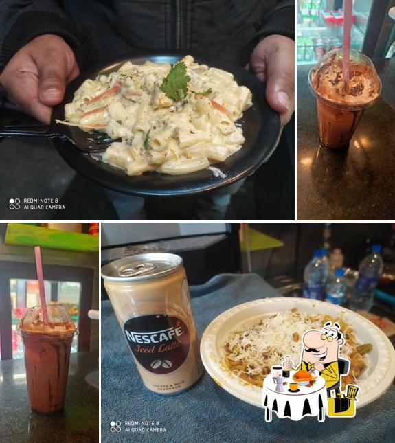 Chocolate mousse at Nescafé Corner Bistupur