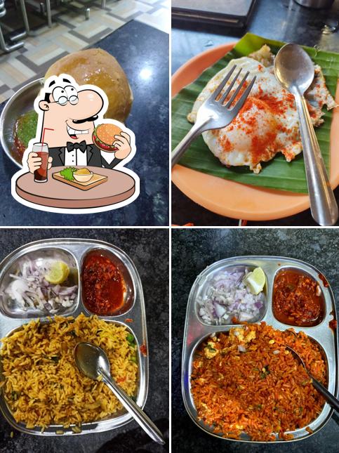 Order a burger at Shri Sai Fast Food