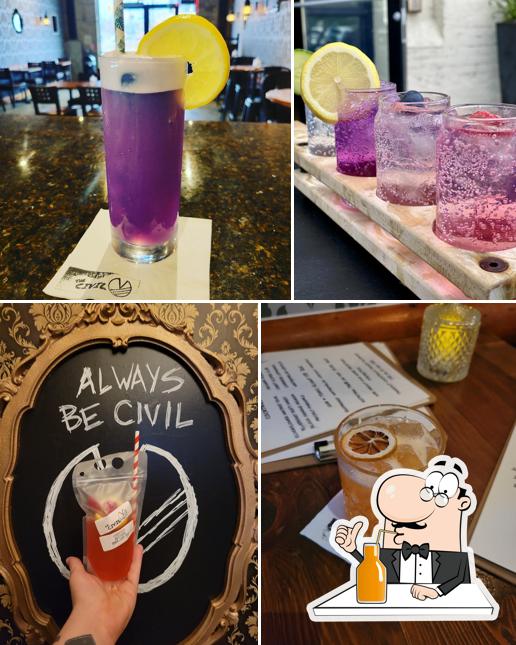 The Civil offre un nombre de boissons