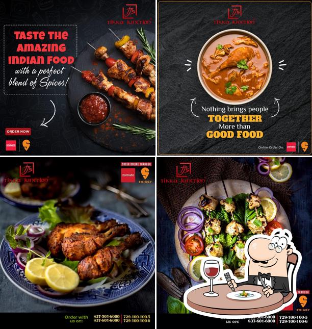 Food at Tikka Junction